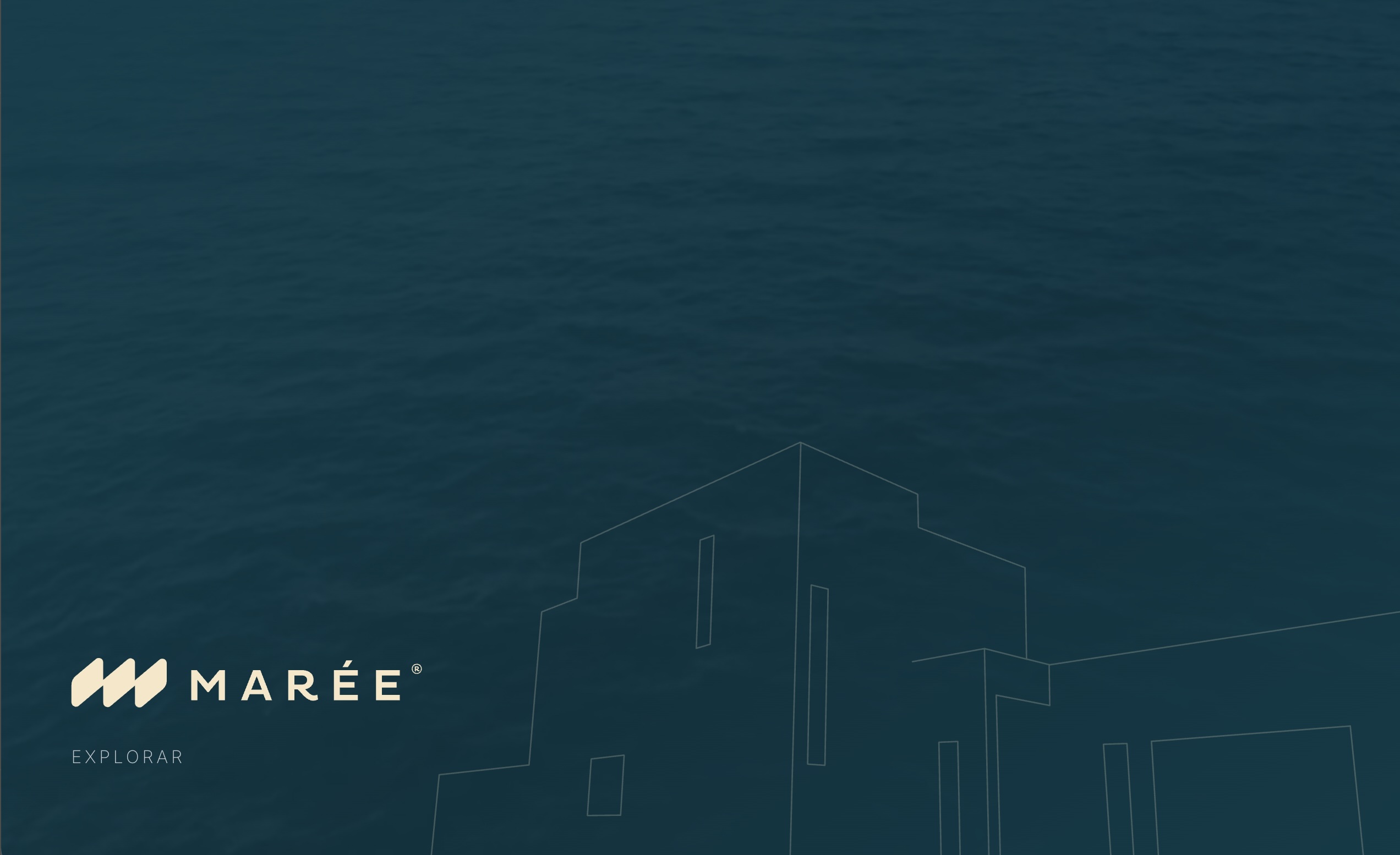 Marée — website screenshot